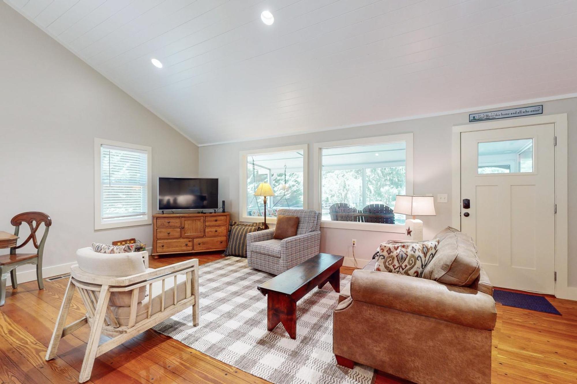 Villa Cozy Pines Flat Rock Exterior foto